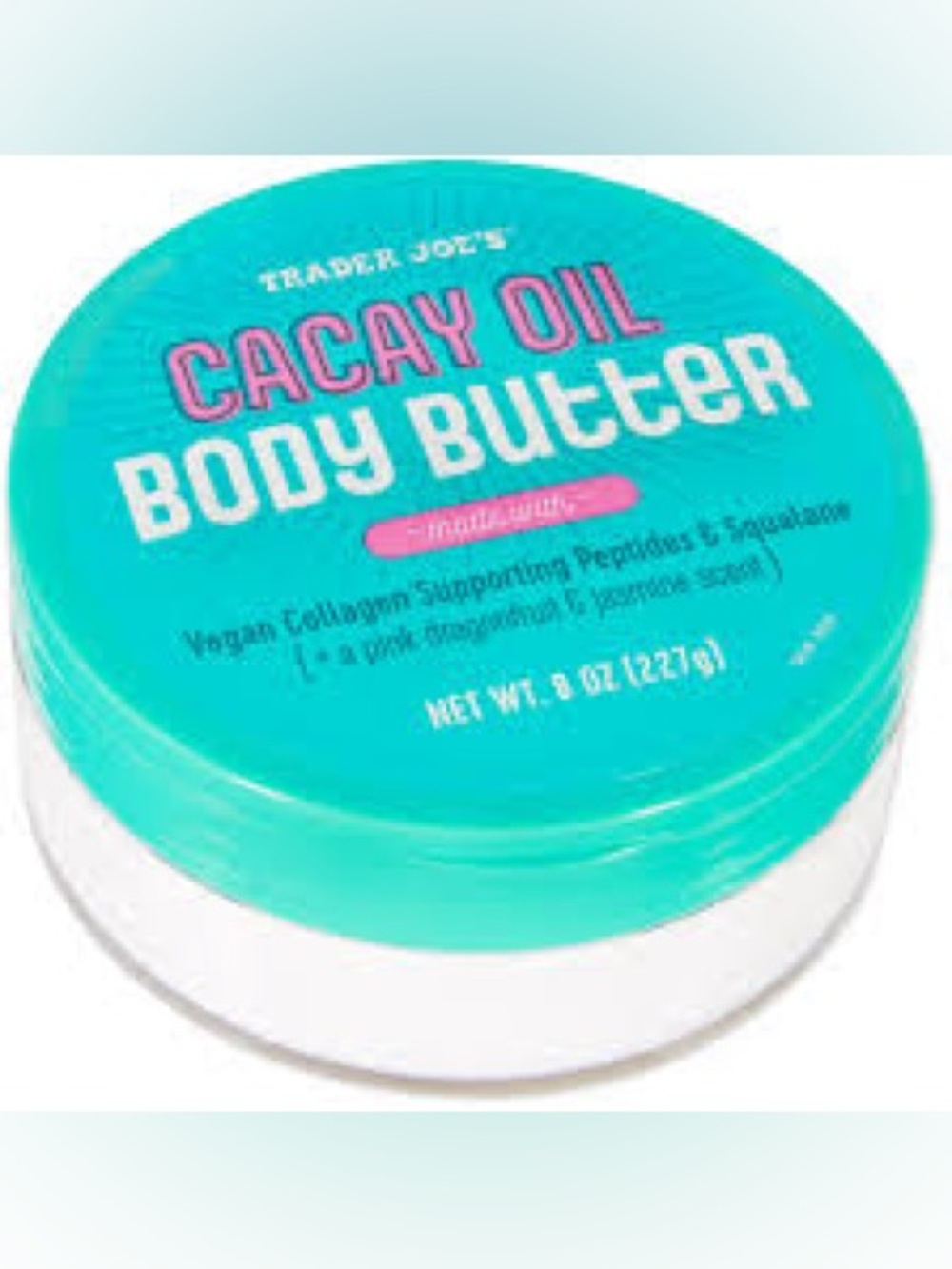 NWT Trader Joe’s Cacay Oil Body Butter